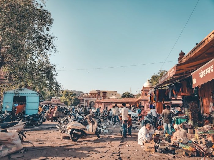 Jaipur street market