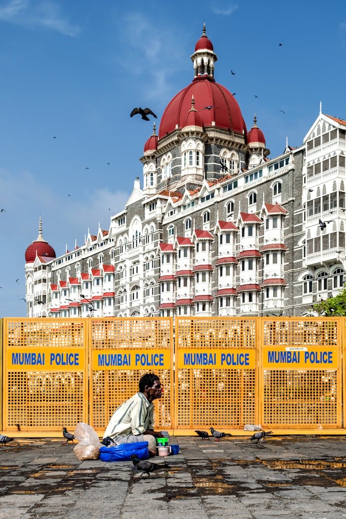 India street scene